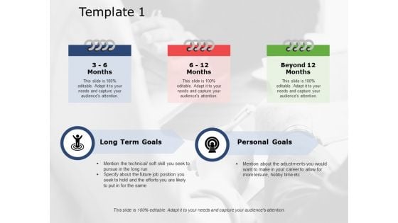 Long Term Goals Ppt PowerPoint Presentation Slides Design Ideas