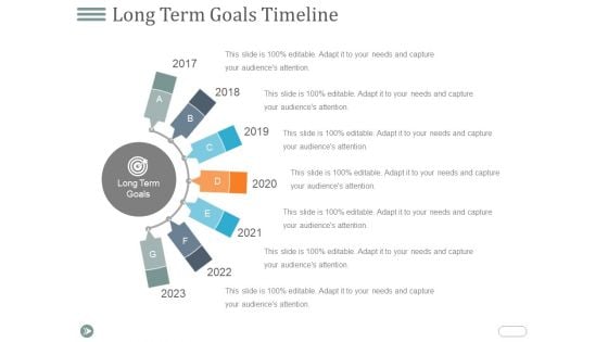 Long Term Goals Timeline Ppt PowerPoint Presentation Microsoft