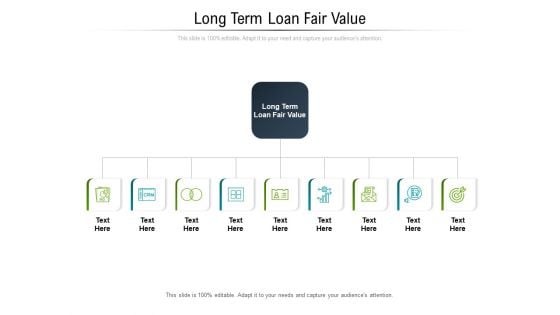 Long Term Loan Fair Value Ppt PowerPoint Presentation Professional Structure Cpb Pdf