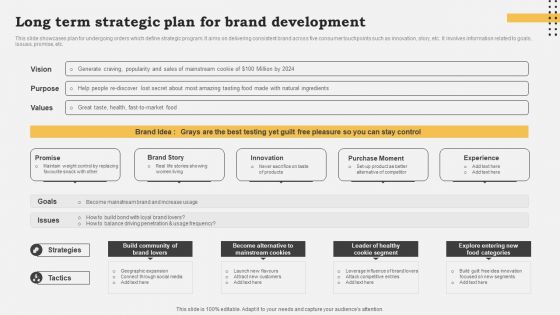 Long Term Strategic Plan For Brand Development Mockup PDF Long Term Strategic Plan For Brand Development Mockup PDF