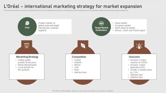 Loreal International Marketing Strategy Market Formulating Global Marketing Strategy To Improve Introduction PDF