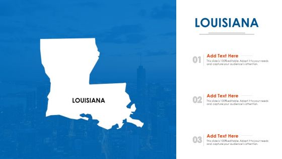 Louisiana PowerPoint Presentation Ppt Template PDF