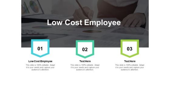 Low Cost Employee Ppt PowerPoint Presentation Summary Model Cpb