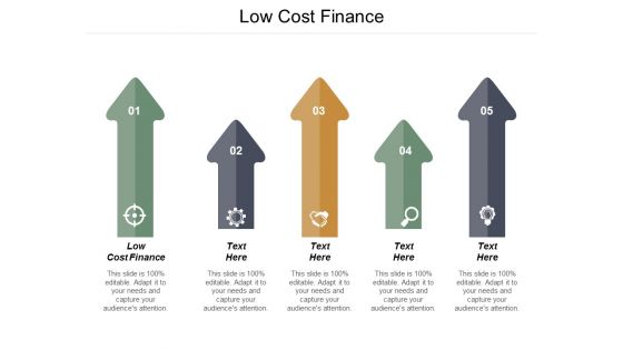 Low Cost Finance Ppt PowerPoint Presentation File Files Cpb