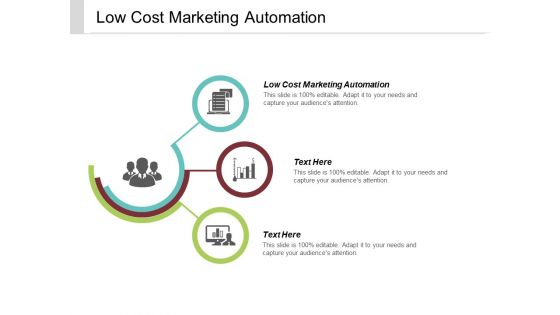 Low Cost Marketing Automation Ppt PowerPoint Presentation Infographics Graphics Template Cpb