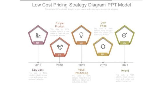 Low Cost Pricing Strategy Diagram Ppt Model