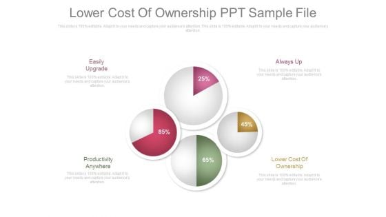 Lower Cost Of Ownership Ppt Sample File