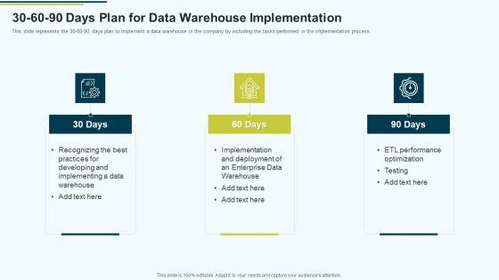 MIS 30 60 90 Days Plan For Data Warehouse Implementation Ppt PowerPoint Presentation Summary Clipart PDF MIS 30 60 90 Days Plan For Data Warehouse Implementation Ppt PowerPoint Presentation Summary Clipart PDF