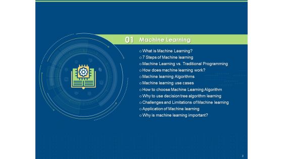 Machine Learning Implementation And Case Study Ppt PowerPoint Presentation Complete Deck With Slides
