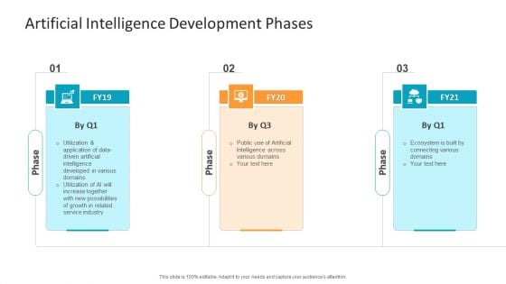 Machine Learning PPT Slides Artificial Intelligence Development Phases Structure PDF