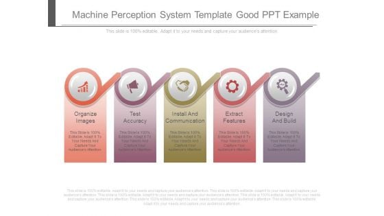 Machine Perception System Template Good Ppt Example