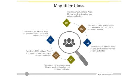 Magnifier Glass Ppt PowerPoint Presentation Gallery Maker