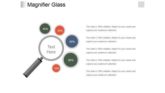 Magnifier Glass Ppt PowerPoint Presentation Outline Smartart