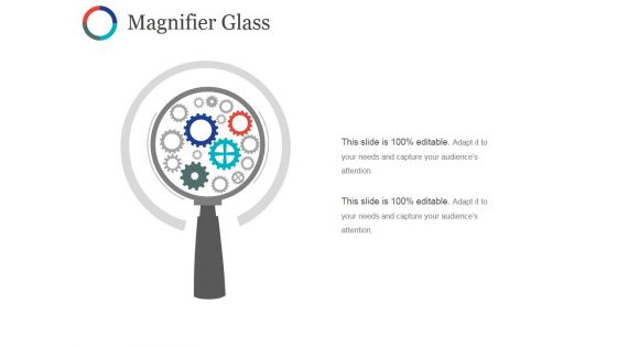 Magnifier Glass Ppt PowerPoint Presentation Professional Sample