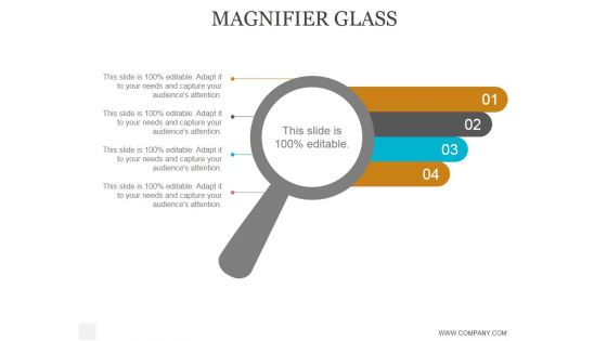 Magnifier Glass Ppt PowerPoint Presentation Visual Aids