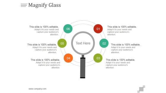 Magnify Glass Ppt PowerPoint Presentation Deck