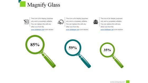 Magnify Glass Ppt PowerPoint Presentation File Summary