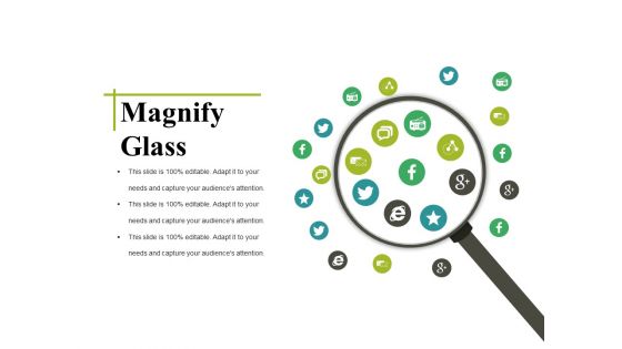 Magnify Glass Ppt PowerPoint Presentation Layouts Gridlines