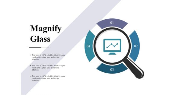 Magnify Glass Ppt PowerPoint Presentation Model Summary