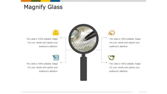 Magnify Glass Ppt PowerPoint Presentation Portfolio Clipart Images