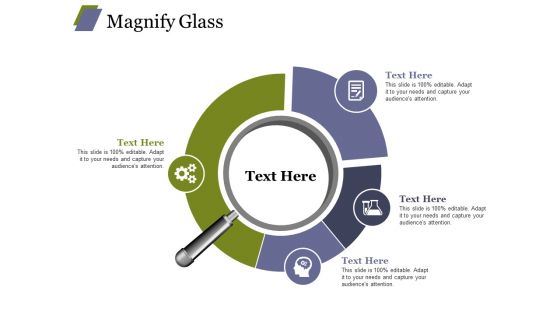 Magnify Glass Ppt PowerPoint Presentation Show Themes