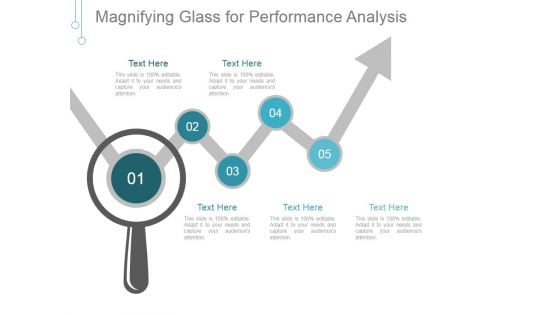 Magnifying Glass For Performance Analysis Ppt PowerPoint Presentation Slides