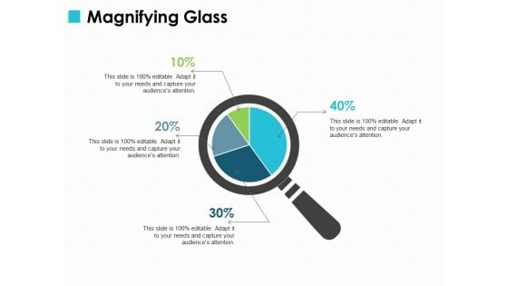 Magnifying Glass Marketing Ppt PowerPoint Presentation Introduction