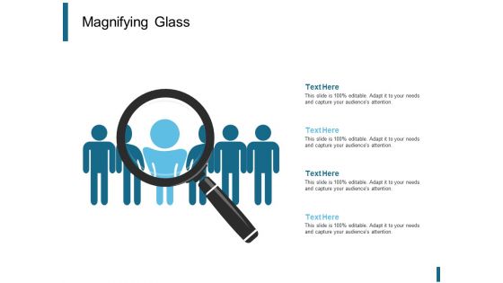 Magnifying Glass Ppt PowerPoint Presentation File Outline