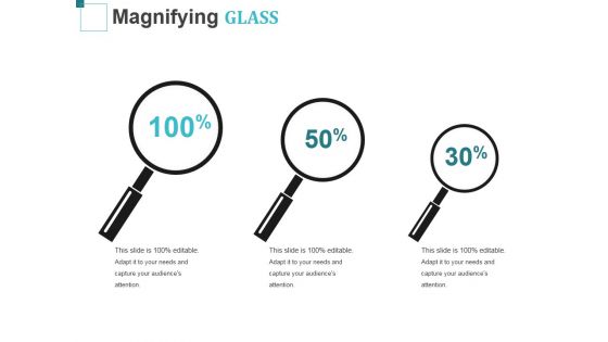 Magnifying Glass Ppt PowerPoint Presentation Ideas Visual Aids