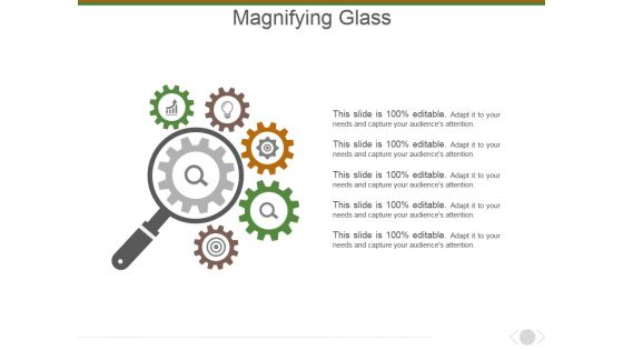 Magnifying Glass Ppt PowerPoint Presentation Infographic Template Example Topics