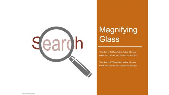 Magnifying Glass Ppt PowerPoint Presentation Infographic Template Introduction