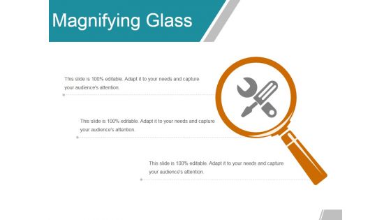 Magnifying Glass Ppt PowerPoint Presentation Outline Model
