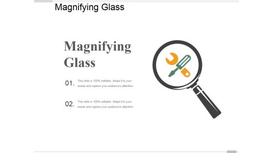 Magnifying Glass Ppt PowerPoint Presentation Show Portrait