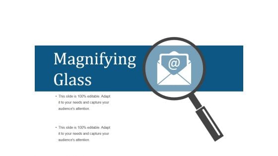 Magnifying Glass Ppt PowerPoint Presentation Slides Files