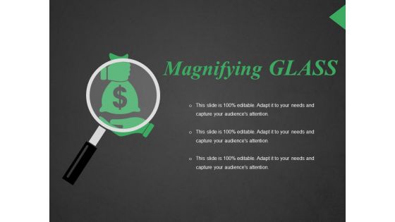 Magnifying Glass Ppt PowerPoint Presentation Styles Smartart