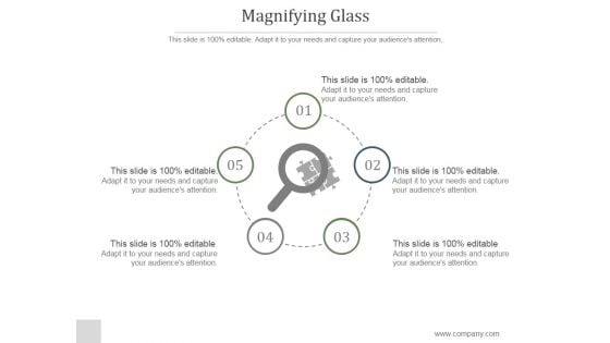 Magnifying Glass Ppt PowerPoint Presentation Summary