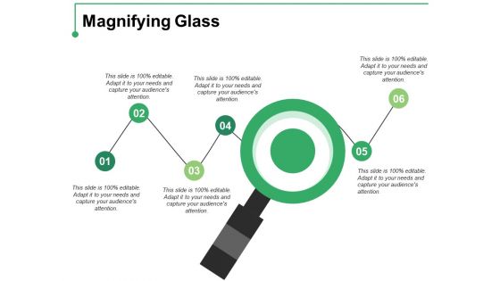Magnifying Glass Ppt PowerPoint Presentation Visual Aids Inspiration