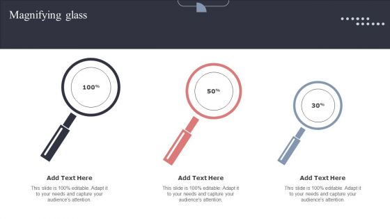 Magnifying Glass Real Estate Promotion Techniques To Generate Potential Leads Slides PDF