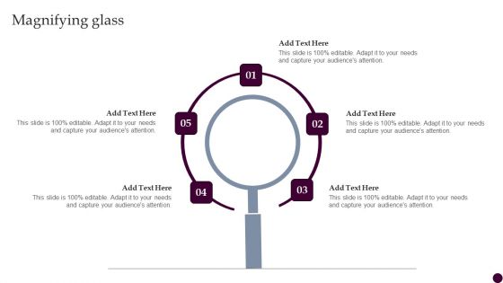 Magnifying Glass Strategies For Acquiring Consumers With Customer Acquisition Budget Slides PDF