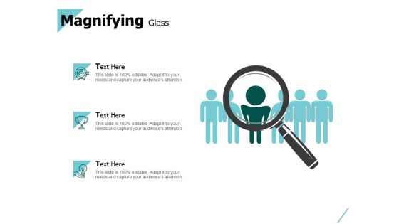 Magnifying Glass Target Ppt PowerPoint Presentation Infographics Templates