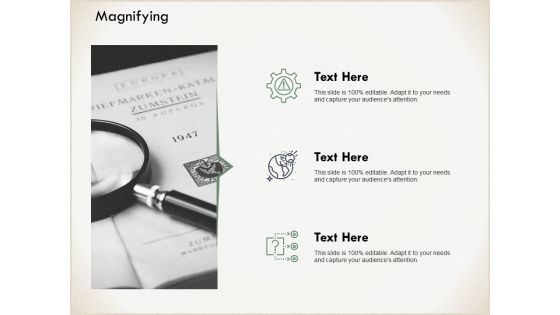 Magnifying Glass Technology Ppt PowerPoint Presentation Gallery Visual Aids