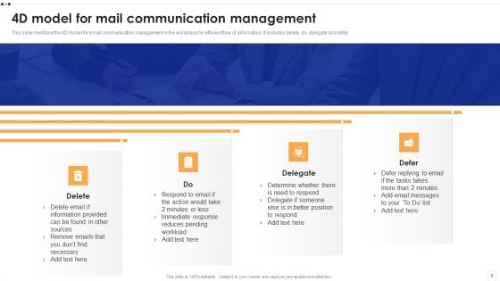 Business Mail Communication PPT PowerPoint Presentation Complete Deck with Slides