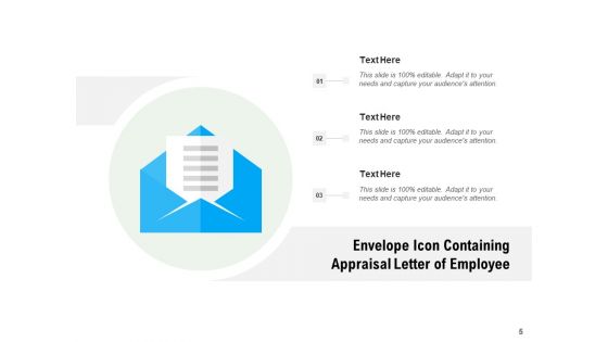 Mail Icon Employee Envelope Icon Ppt PowerPoint Presentation Complete Deck