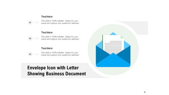 Mail Icon Employee Envelope Icon Ppt PowerPoint Presentation Complete Deck