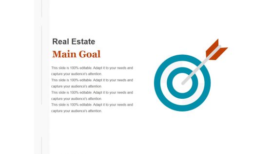 Main Goal Ppt PowerPoint Presentation Inspiration