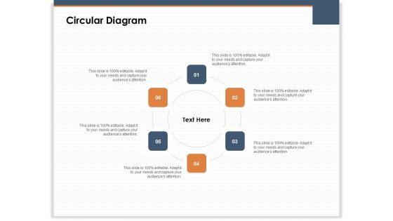 Main Revenues Progress Levers For Each Firm And Sector Circular Diagram Infographics PDF