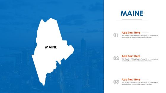 Maine PowerPoint Presentation Ppt Template PDF