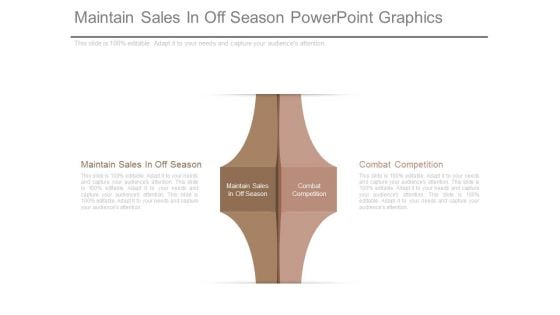 Maintain Sales In Off Season Powerpoint Graphics