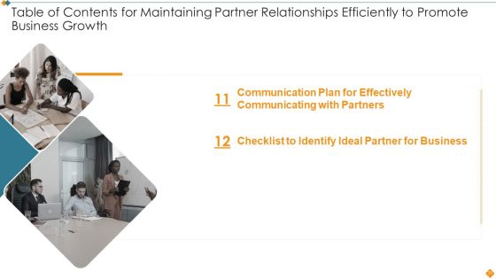 Maintaining Partner Relationships Efficiently To Promote Business Growth Ppt PowerPoint Presentation Complete Deck With Slides