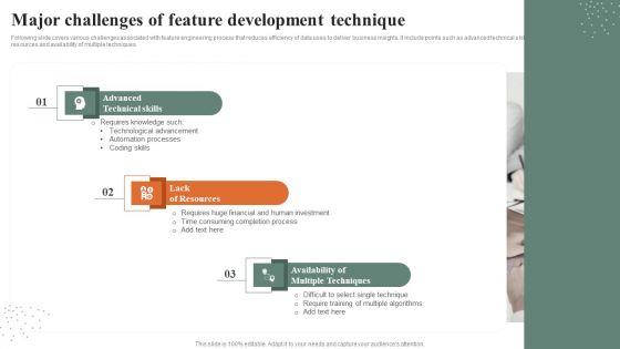 Major Challenges Of Feature Development Technique Topics PDF